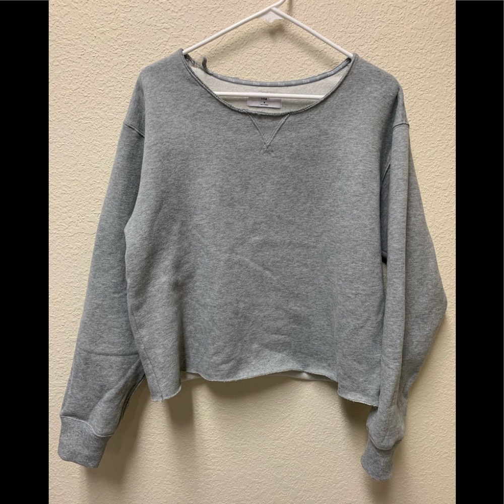 Aritzia Tna Sweatshirt with Raw Hem